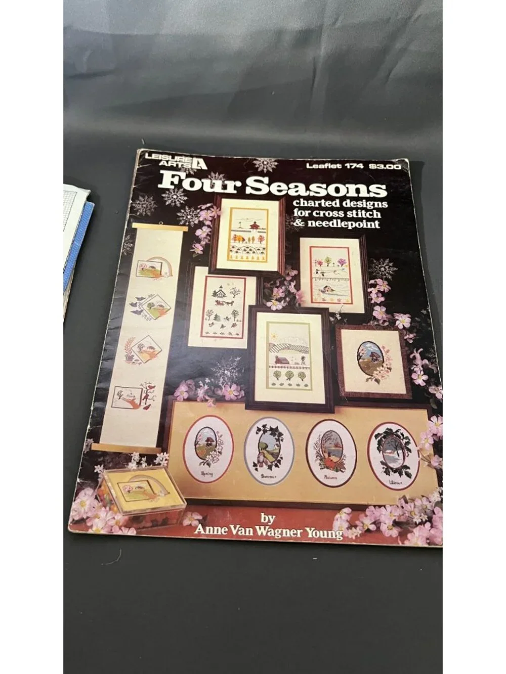 Set Of Vintage Decorative Cross-Stitch And Needlepoint Booklets